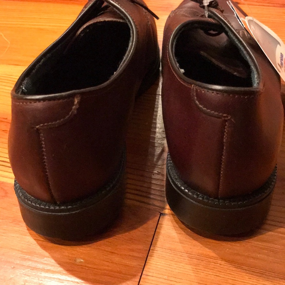 CAPPS Women’s 90031 Air Lite Brown Leather Oxford - Picture 4 of 8